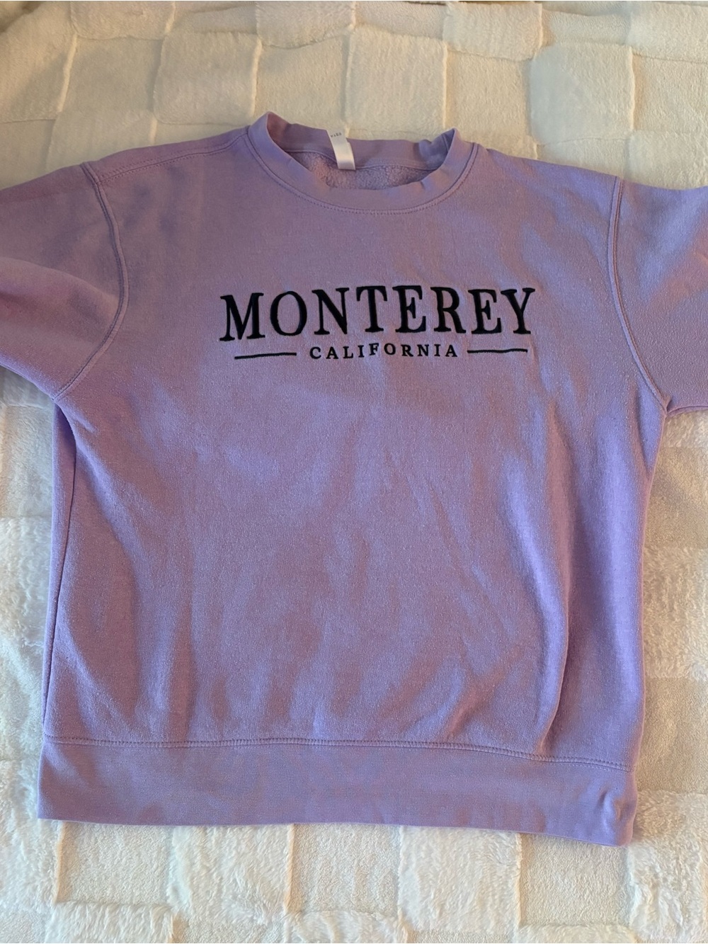 Monterey California Lavender Crewneck